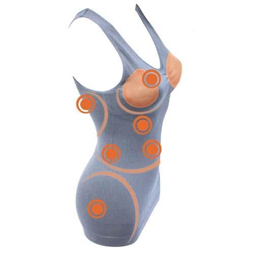 ##product## - AFFINE SLIM TOP BEIGE - Vêtement amincissent - Suisseteleachat