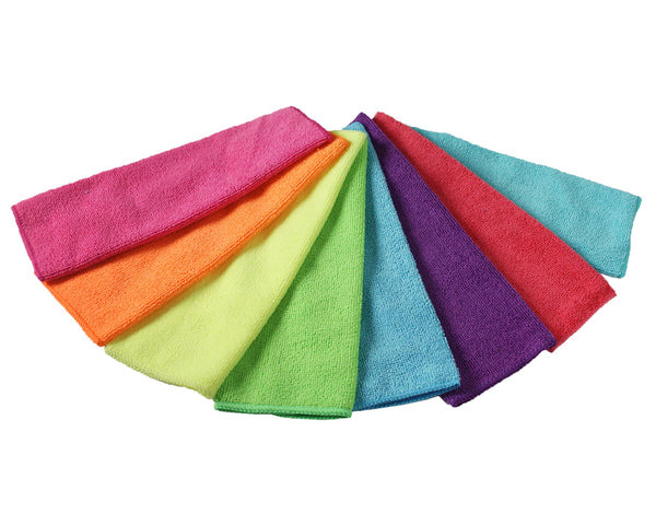 LOT DE 8 SERVIETTES MICROFIBRES