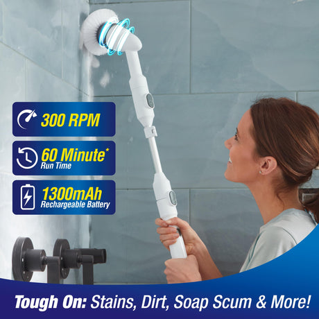 ##product## - Brosse turbo Voom Spin Scrubber -  - Suisseteleachat