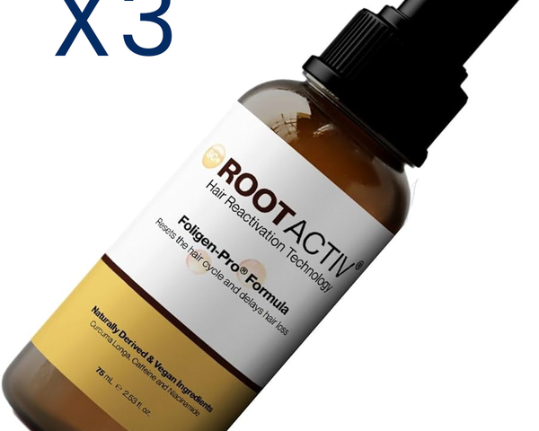 ROOTACTIVE X3 - Repousse cheveux