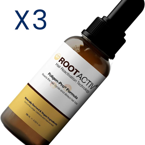 ROOTACTIVE X3 - Repousse cheveux