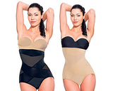 Slimfit contour beige et noir - Gaines minceur