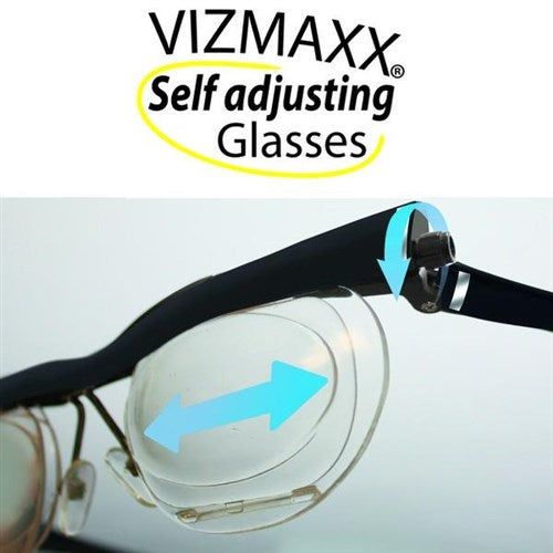 Paire de lunettes Vizmaxx Self Adjusting Glasses