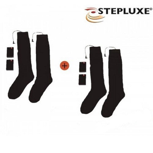 ##product## - CHAUSSETTES CHAUFFANTES STEPLUXE - 2 PAIRES - Soin des pieds, vêtements et chaussures - Suisseteleachat